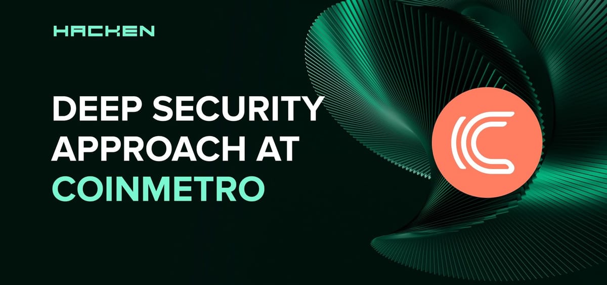 Coinmetro Crypto Exchange: Deep Security Approach