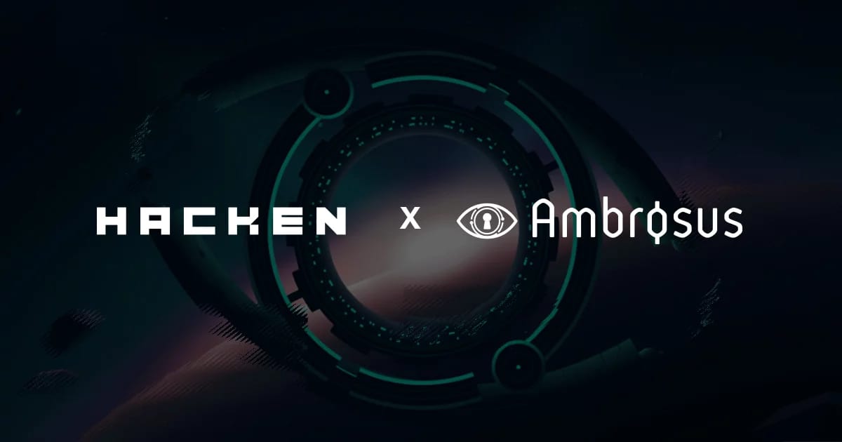 Hacken performed security analysis of Ambrosus