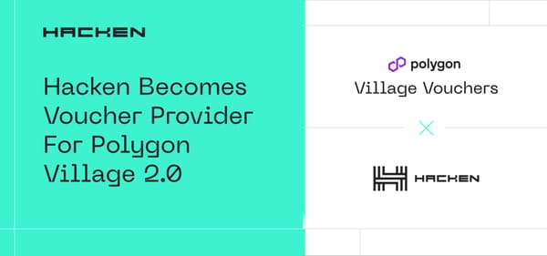 Hacken's Ongoing Commitment as Voucher Provider for Polygon Village 2.0