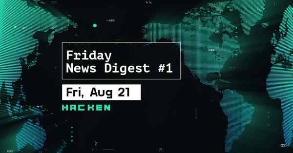 Friday News Digest #1