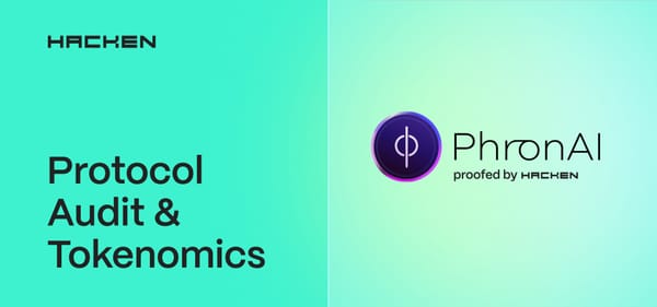 Protocol and Tokenomics Audit of PhronAI's AI-Powered Layer 0 / Layer 1 Blockchain