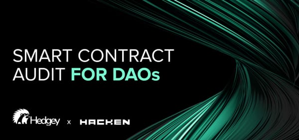 Hacken & Hedgey: the true value of smart contract audit for DAOs