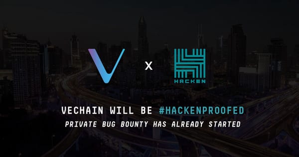 VeChain Launches Bug Bounty Program on HackenProof
