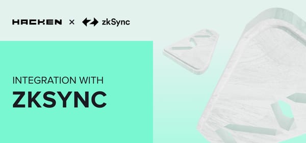 Announcing Integration with zkSync